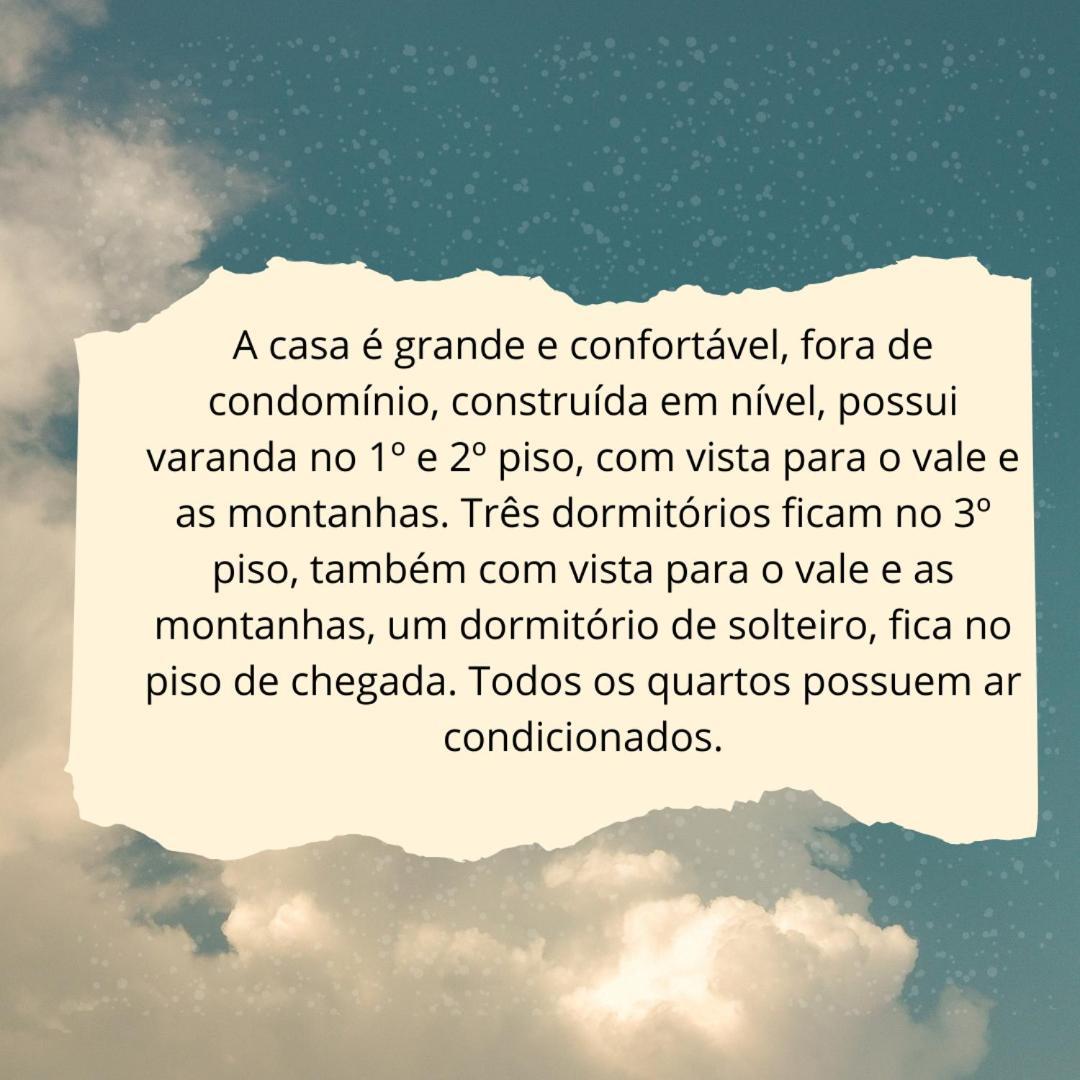 Casa Cantinho Da Paz, Seu Lazer Completo, Churrasqueira, Piscina E Muita Tranquilidade Gravatá Eksteriør billede